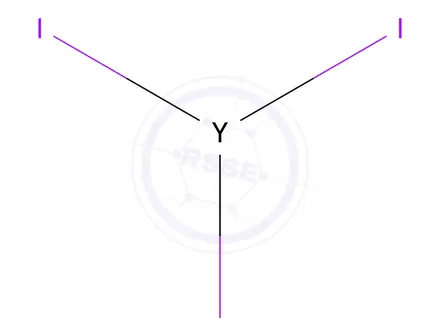 Chemical structure of YTTRIUM IODIDE