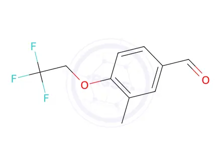 Chemical structure of 3-Methyl-4-(2,2,2-trifluoroethoxy)-benzaldehyde