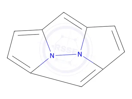 Chemical structure of 6b,6c-Diazadicyclopenta[cd,gh]pentalene (9CI)
