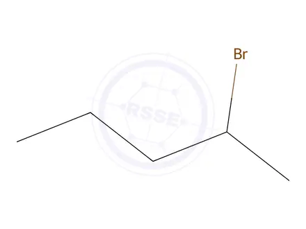 Chemical structure of 2-Bromopentane