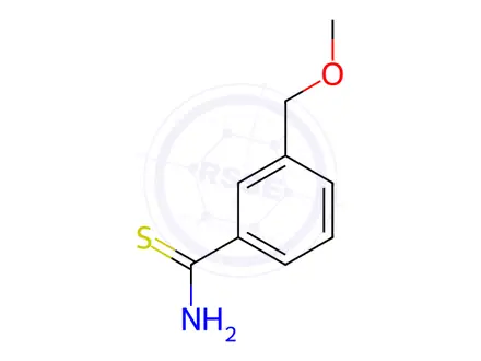 Chemical structure of 3-(Methoxymethyl)benzothioamide