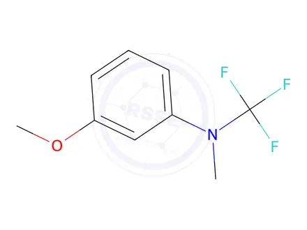Chemical structure of 3-Methoxy-n-methyl-n-(trifluoromethyl)aniline