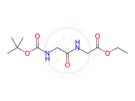Chemical structure of Glycine Impurity 121