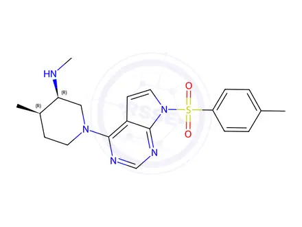 Chemical structure of Tofacitinib Impurity 148