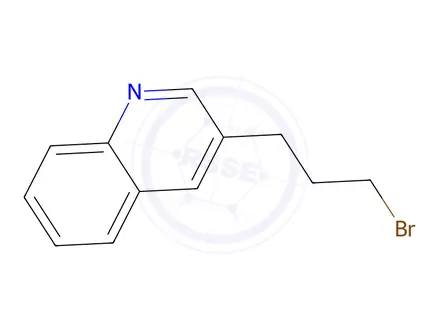 Chemical structure of 3-(3-Bromopropyl)quinoline