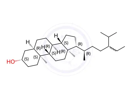 Chemical structure of [24R]-24-ETHYL-CHOLESTAN-3BETA-OL