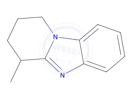 Chemical structure of Pyrido[1,2-a]benzimidazole, 1,2,3,4-tetrahydro-4-methyl-(9CI)