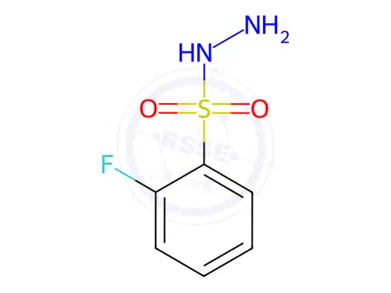 Chemical structure of 2-Fluorobenzenesulfonohydrazide