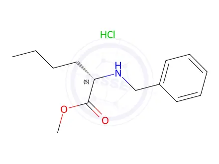 Chemical structure of Benzyl-L-norleucine methyl ester hydrochloride