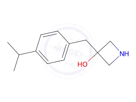 Chemical structure of 3-(4-Isopropylbenzyl)azetidin-3-ol