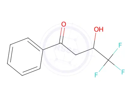 Chemical structure of 4,4,4-Trifluoro-3-hydroxy-1-phenylbutan-1-one