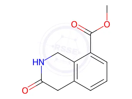 Chemical structure of methyl 3-oxo-1,2,3,4-tetrahydroisoquinoline-8-carboxylate