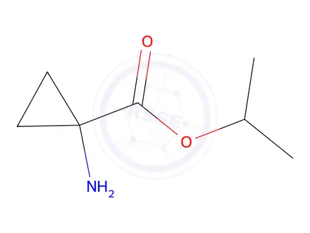 Chemical structure of Isopropyl 1-aminocyclopropanecarboxylate
