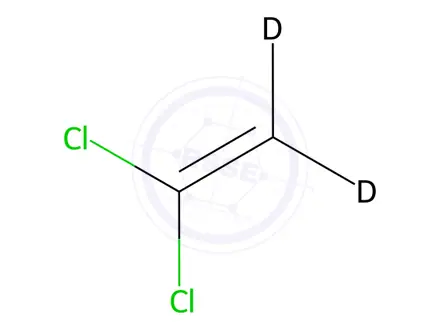 Chemical structure of 1,1-Dichloroethylene D2 (stabilized with hydroquinone)