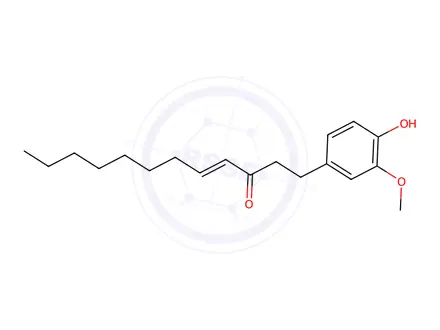Chemical structure of 8-Shogaol