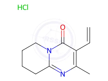 Chemical structure of 2-methyl-3-vinyl-6,7,8,9-tetrahydro-4H-pyrido[1,2-a]pyrimidin-4-one