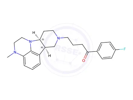Chemical structure of Lumateperone Tosylate