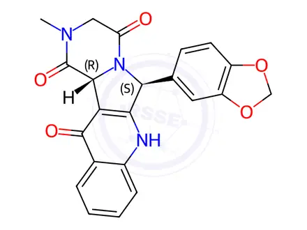Chemical structure of Tadalafil EP Impurity G (S-Isomer)