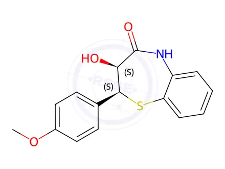 Chemical structure of Diltiazem EP Impurity E