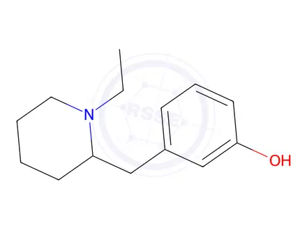 Chemical structure of 3-((1-Ethylpiperidin-2-yl)methyl)phenol