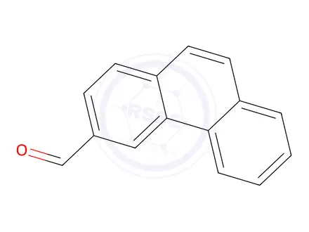 Chemical structure of Phenanthrene-3-carbaldehyde