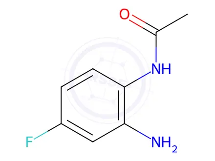 Chemical structure of N-(2-amino-4-fluorophenyl)acetamide
