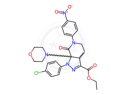 Chemical structure of Apixaban Impurity 175 (2029205-43-2)