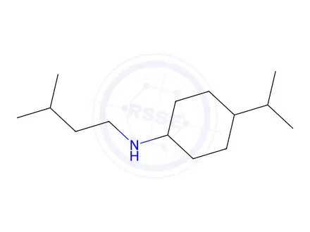 Chemical structure of n-Isopentyl-4-isopropylcyclohexan-1-amine