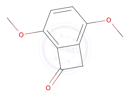Chemical structure of 2,5-Dimethoxybicyclo[4.2.0]octa-1,3,5-trien-7-one