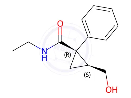 Chemical structure of Milnacipran Impurity 01