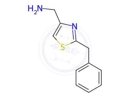 Chemical structure of C-(2-BENZYL-THIAZOL-4-YL)-METHYLAMINE DIHYDROCHLORIDE