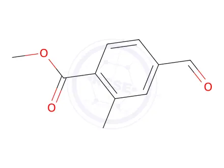 Chemical structure of methyl 4-formyl-2-methylbenzoate