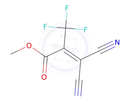 Chemical structure of METHYL 3,3-DICYANO-2-(TRIFLUOROMETHYL)ACRYLATE