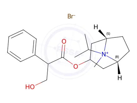 Chemical structure of Ipratropium Bromide