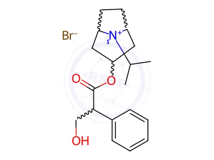 Chemical structure of ipratropium bromide Impurity B (2784-21-6)