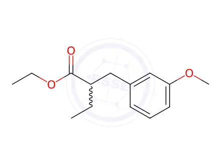 Chemical structure of Ethyl 2-(3-methoxybenzyl)butanoate