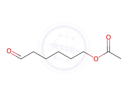 Chemical structure of Hexanal, 6-(acetyloxy)-