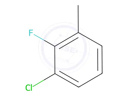 Chemical structure of 3-Chloro-2-fluorotoluene