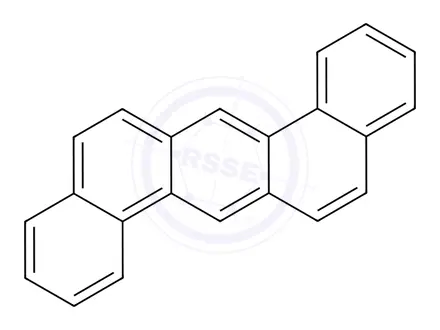 Chemical structure of Dibenzo(a,h)anthracene