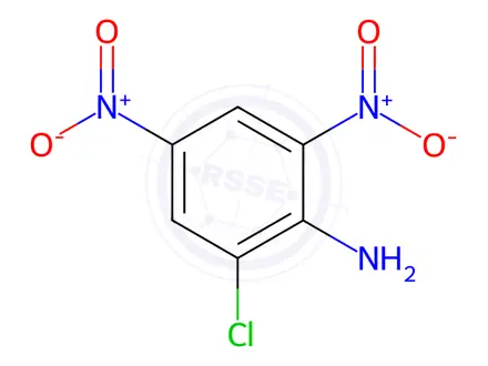 Chemical structure of 6-Chloro-2,4-dinitroaniline