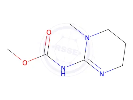 Chemical structure of Methyl (1-methyl-1,4,5,6-tetrahydropyrimidin-2-yl)carbamate