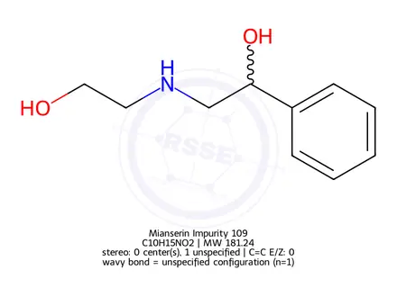 Chemical structure of Mianserin Impurity 109