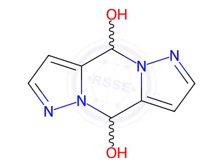 Chemical structure of 4H,9H-DIPYRAZOLO[1,5-A:1,5-D]PYRAZINE-4,9-DIOL