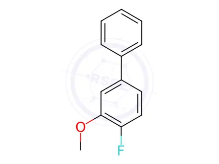 Chemical structure of 4-Fluoro-3-methoxy-1,1'-biphenyl