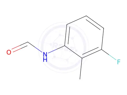 Chemical structure of n-(3-fluoro-2-methyl-phenyl)-formamide