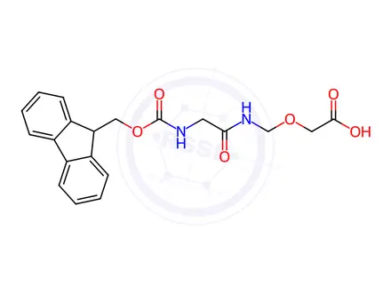 Chemical structure of Fmoc-Gly-NH-CH2-O-CH2COOH
