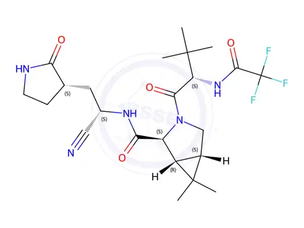 Chemical structure of Nirmatrelvir