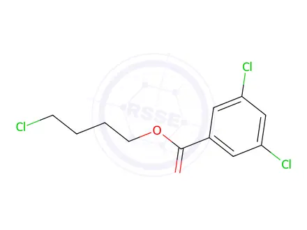 Chemical structure of 4-chlorobutyl 3,5-dichlorobenzoate