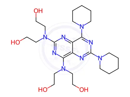 Chemical structure of Dipyridamole EP Impurity E