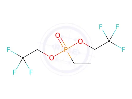 Chemical structure of Bis-trifluoroethyl Ethylphosphonate